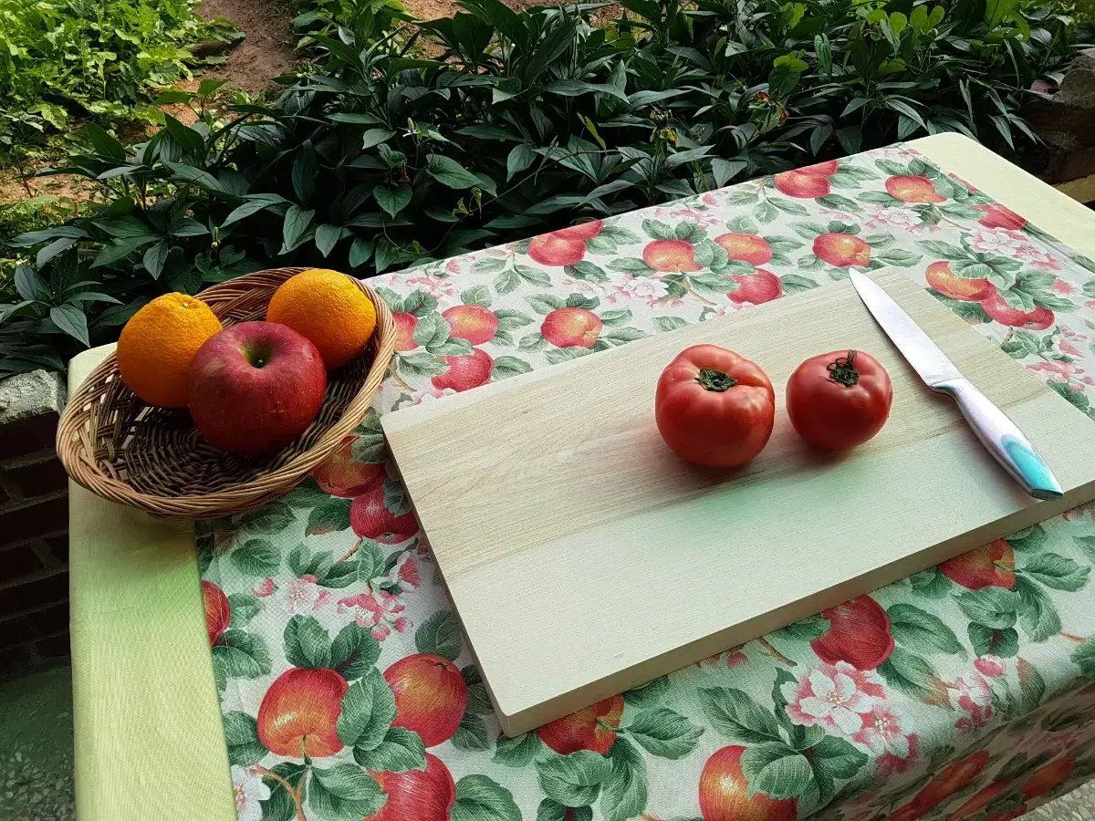 국산 원목 통도마